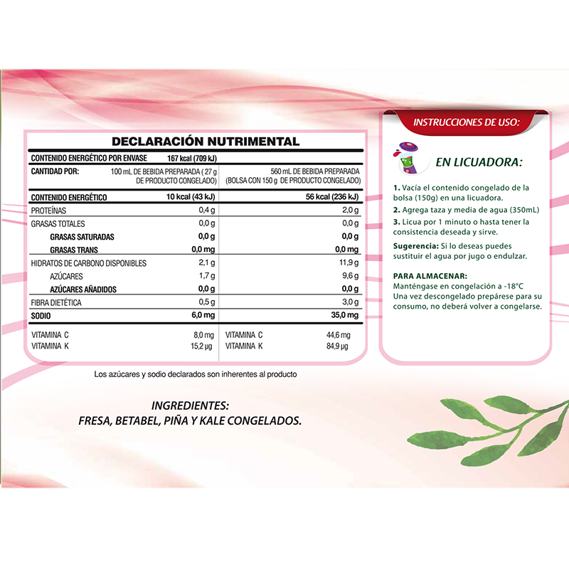 Smoothie Mix Betabel