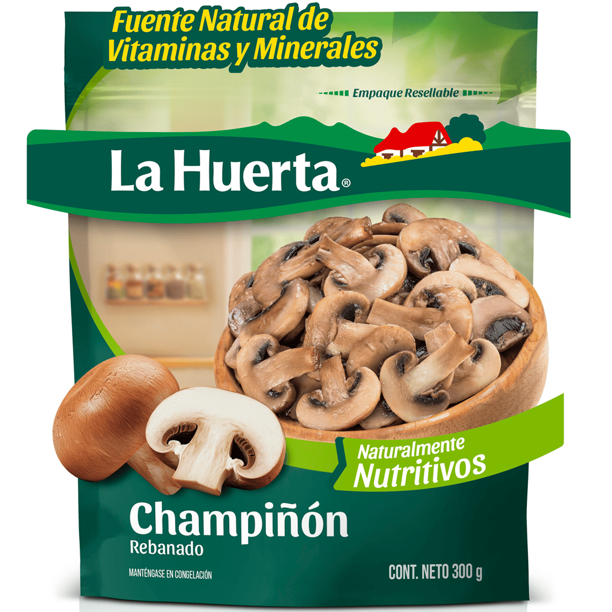 Champiñón Rebanado