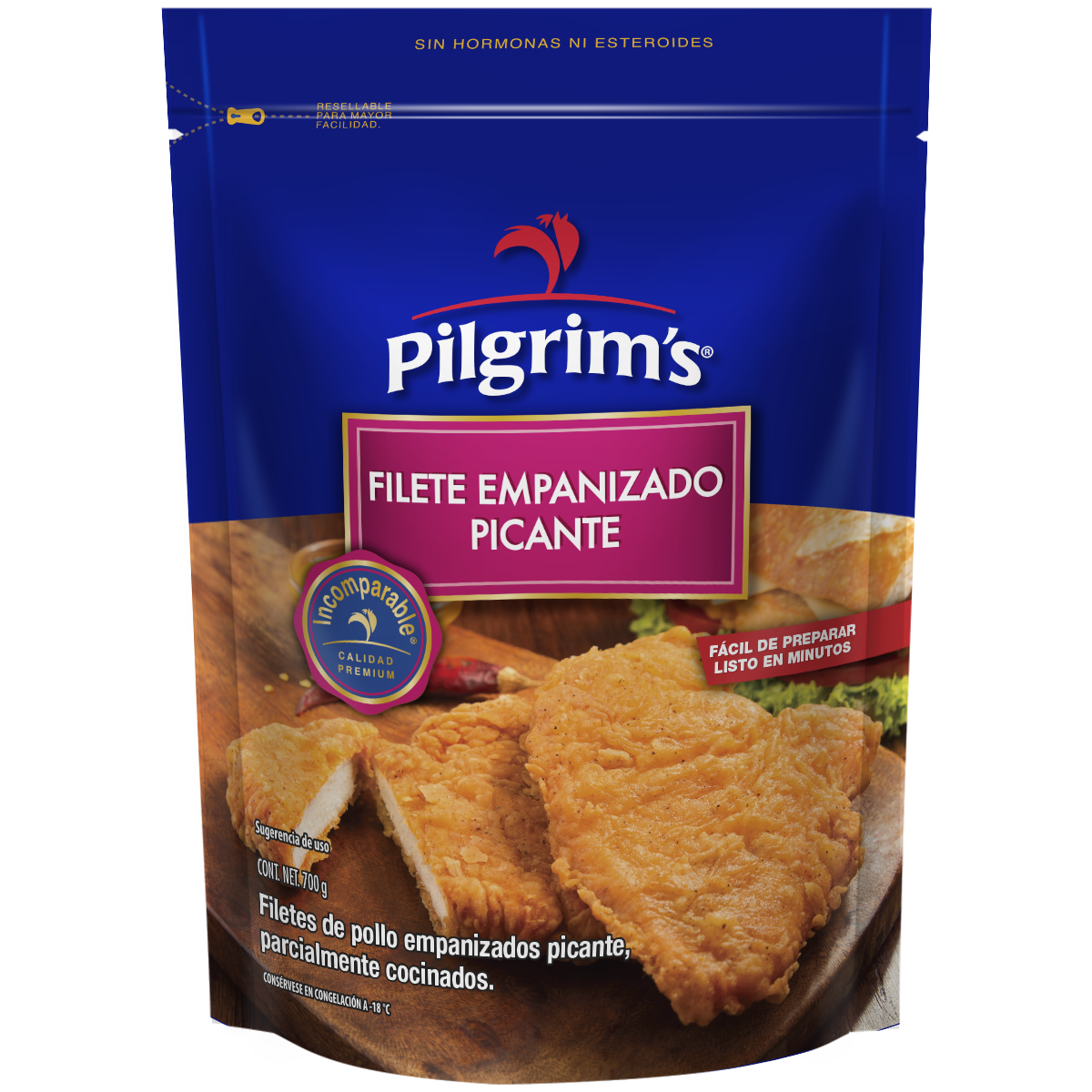 Filete de Pollo Empanizado Picante
