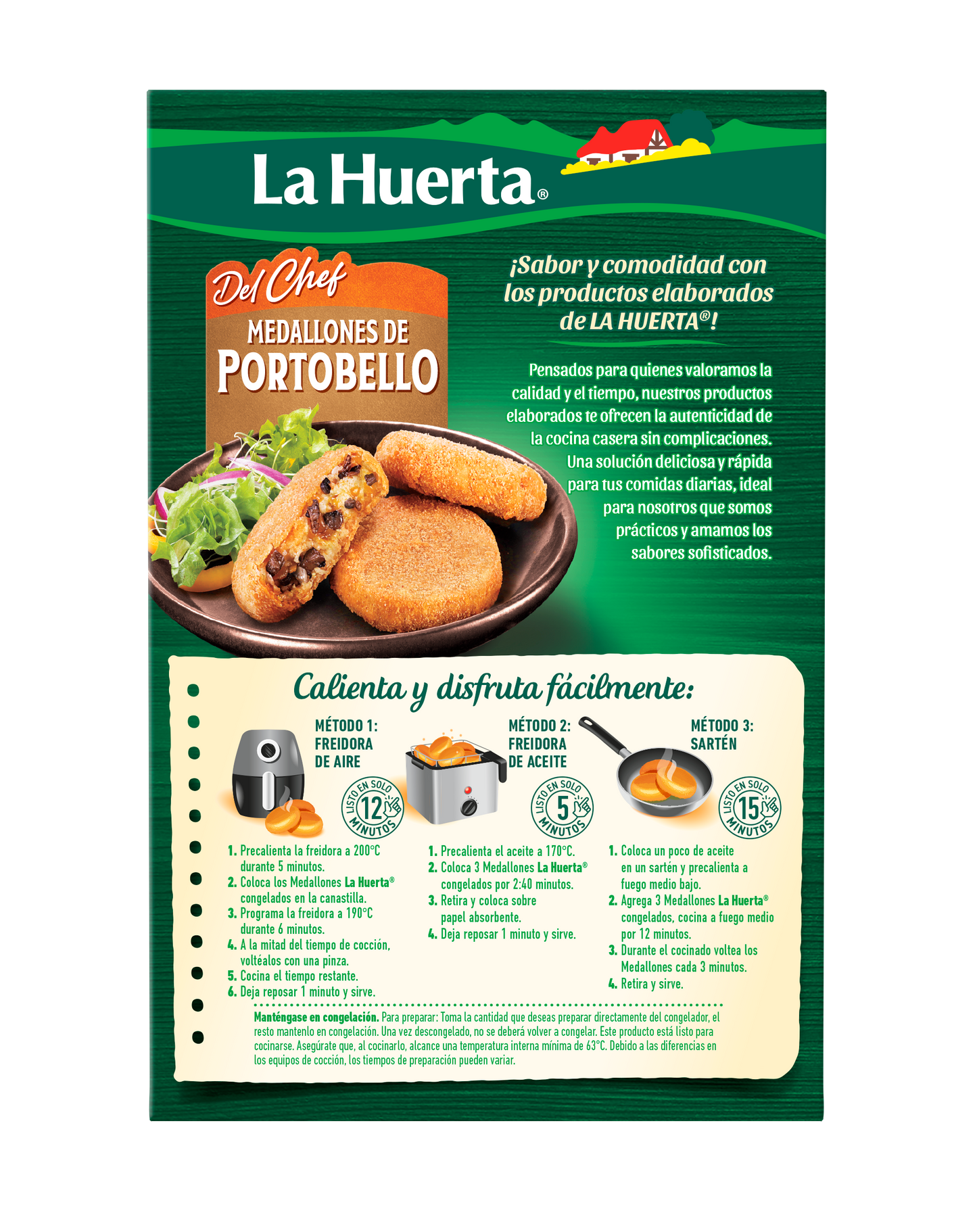 Medallones de Portobello