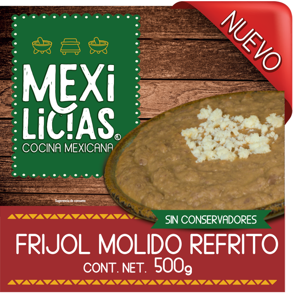 Frijol Molido Refritos