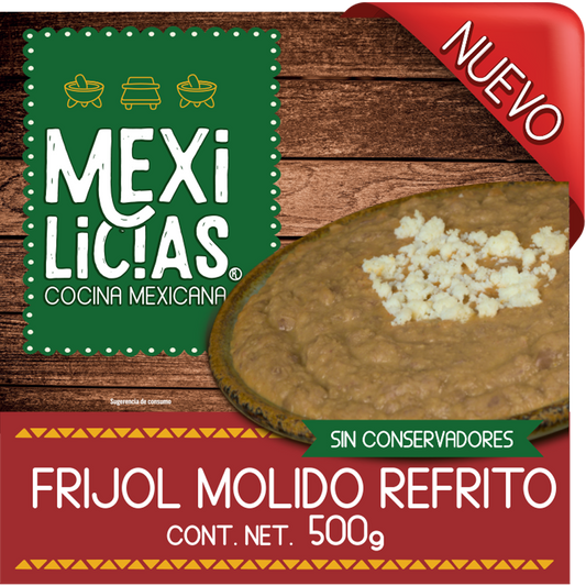 Frijol Molido Refritos