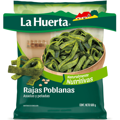 Rajas Poblanas Asadas