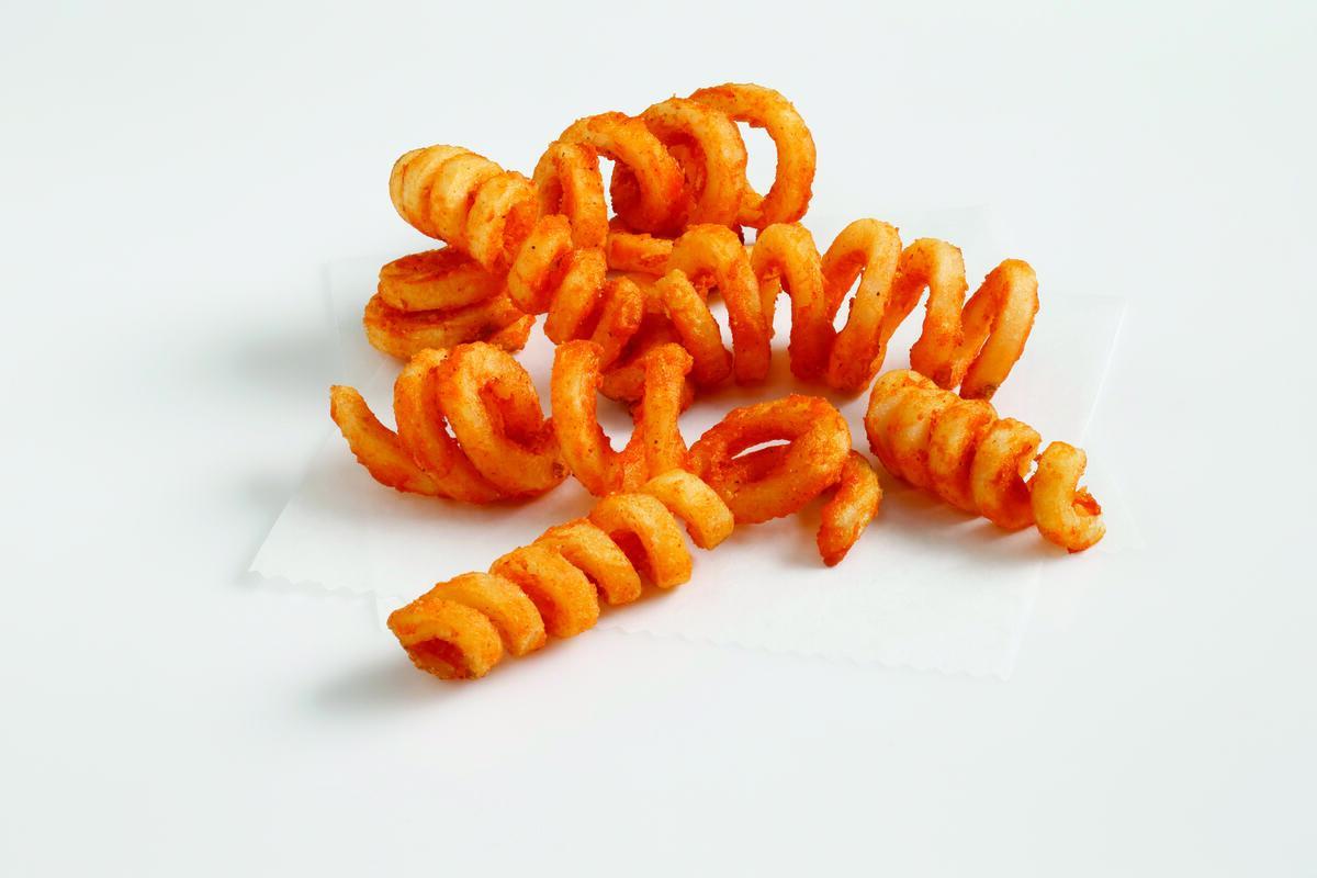 Papa Espiral Sazonada